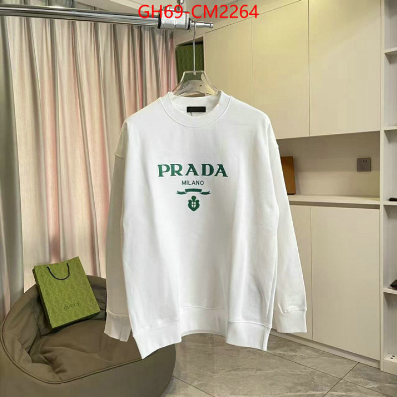 Clothing-Prada best quality fake ID: CM2264 $: 69USD