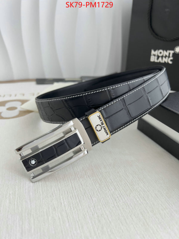 Belts-Montblanc high quality designer ID: PM1729 $: 79USD
