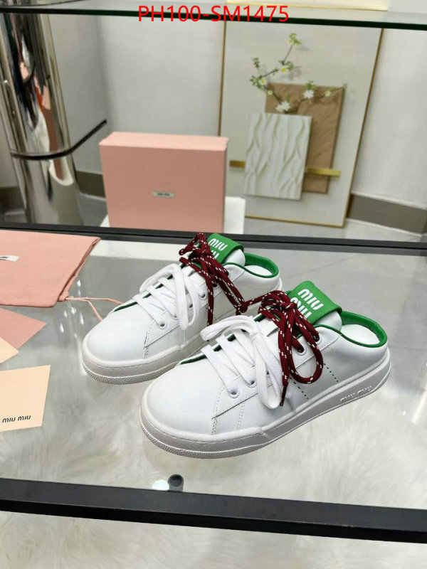 Women Shoes-Miu Miu designer wholesale replica ID: SM1475 $: 100USD