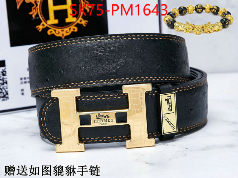 Belts-Hermes exclusive cheap ID: PM1643 $: 75USD