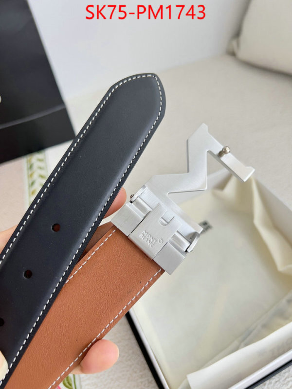 Belts-Montblanc fashion designer ID: PM1743 $: 75USD