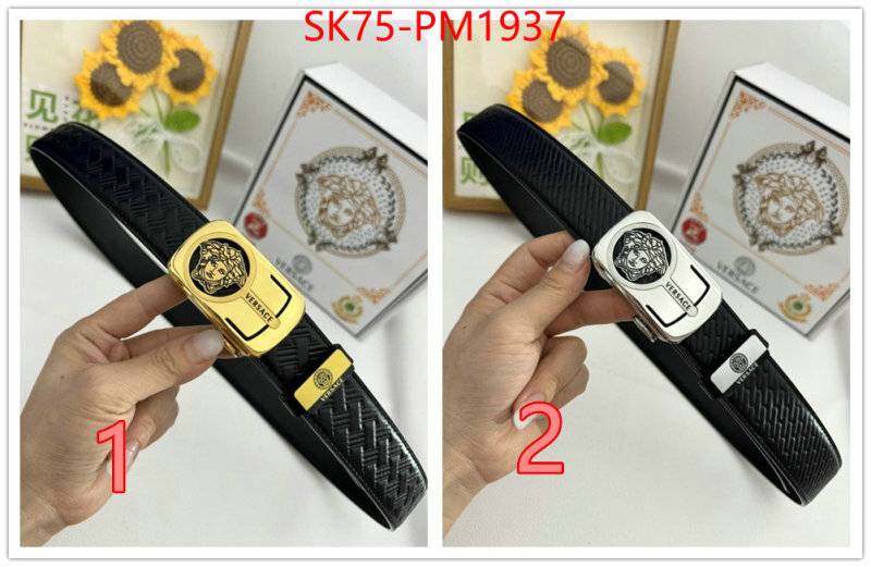 Belts-Versace can you buy knockoff ID: PM1937 $: 75USD