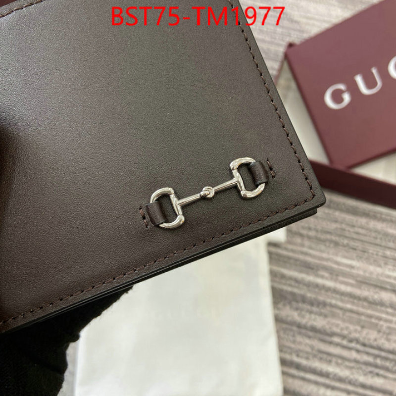 Gucci Bags(TOP)-Wallet- where can i buy ID: TM1977 $: 75USD,