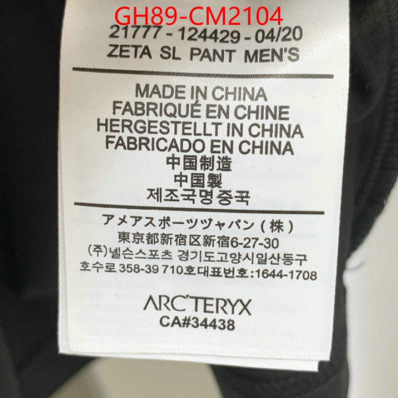 Clothing-ARCTERYX quality replica ID: CM2104 $: 89USD