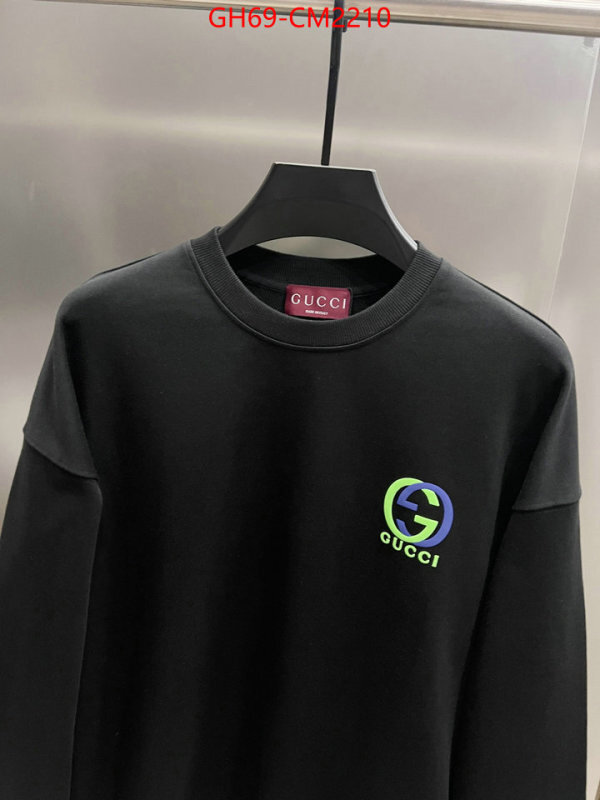 Clothing-Gucci designer fake ID: CM2210 $: 69USD