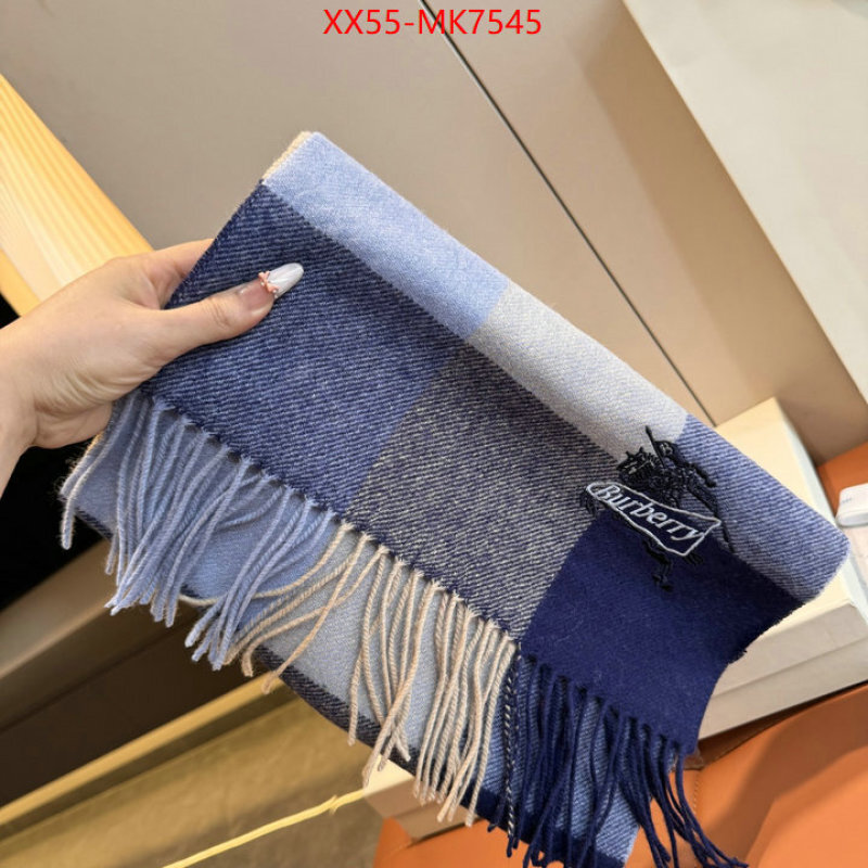 Scarf-Burberry online sales ID: MK7545 $: 55USD
