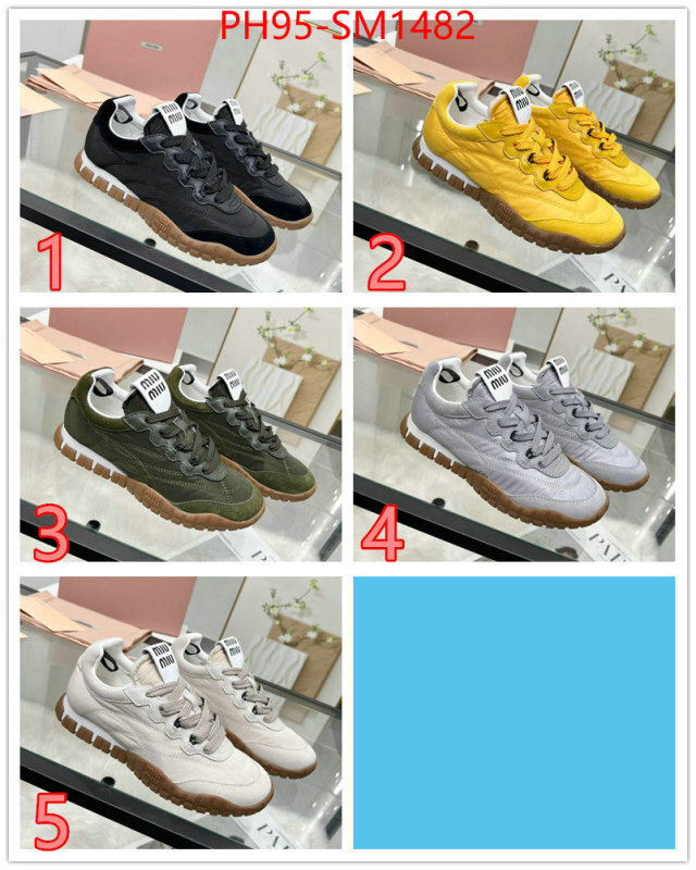 Women Shoes-Miu Miu top 1:1 replica ID: SM1482 $: 95USD
