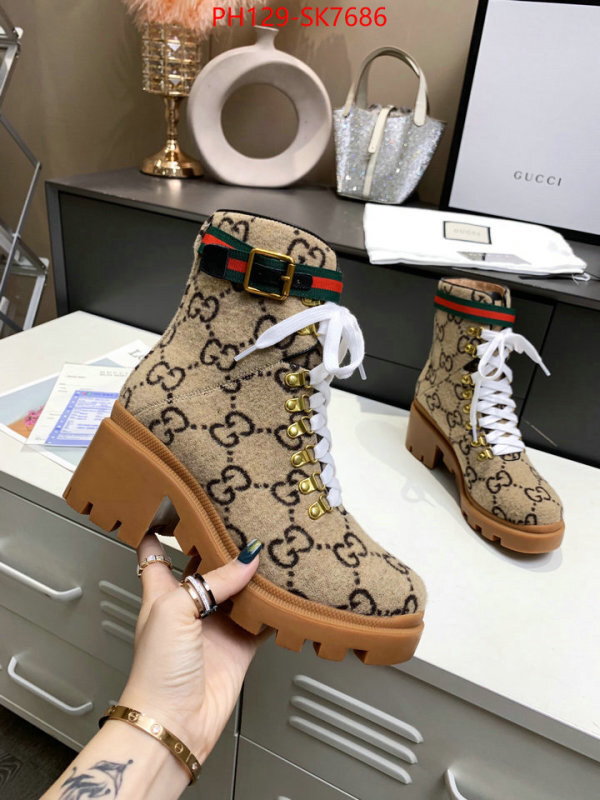 Women Shoes-Gucci best site for replica ID: SK7686 $: 129USD