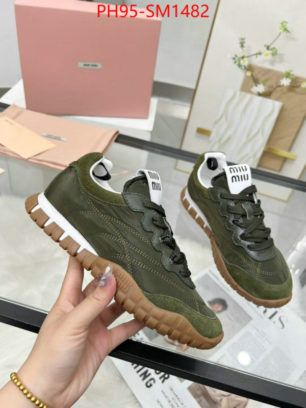 Women Shoes-Miu Miu top 1:1 replica ID: SM1482 $: 95USD
