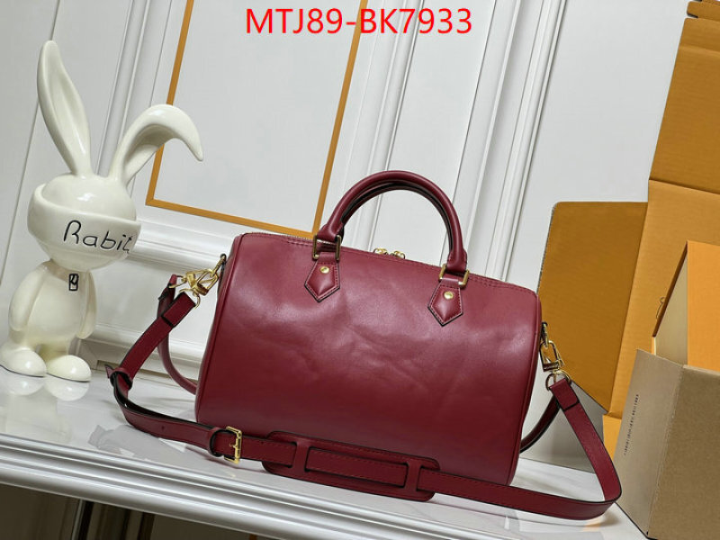 LV Bags(4A)-Speedy- what is top quality replica ID: BK7933 $: 89USD,