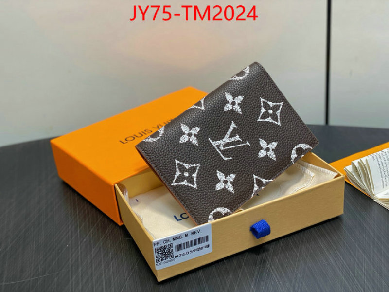 LV Bags(TOP)-Wallet cheap high quality replica ID: TM2024 $: 75USD,-shoes yupoo LV Bags(TOP)-Wallet cheap high quality replica ID: TM2024 $: 75USD,