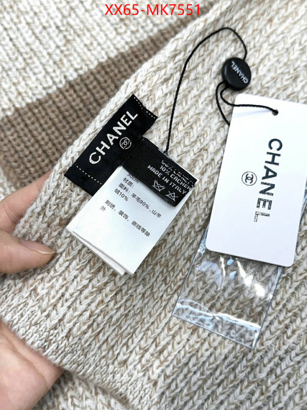 Scarf-Chanel wholesale replica shop ID: MK7551 $: 65USD