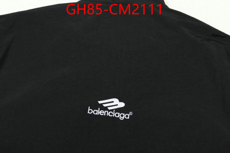 Clothing-Balenciaga designer fashion replica ID: CM2111 $: 85USD
