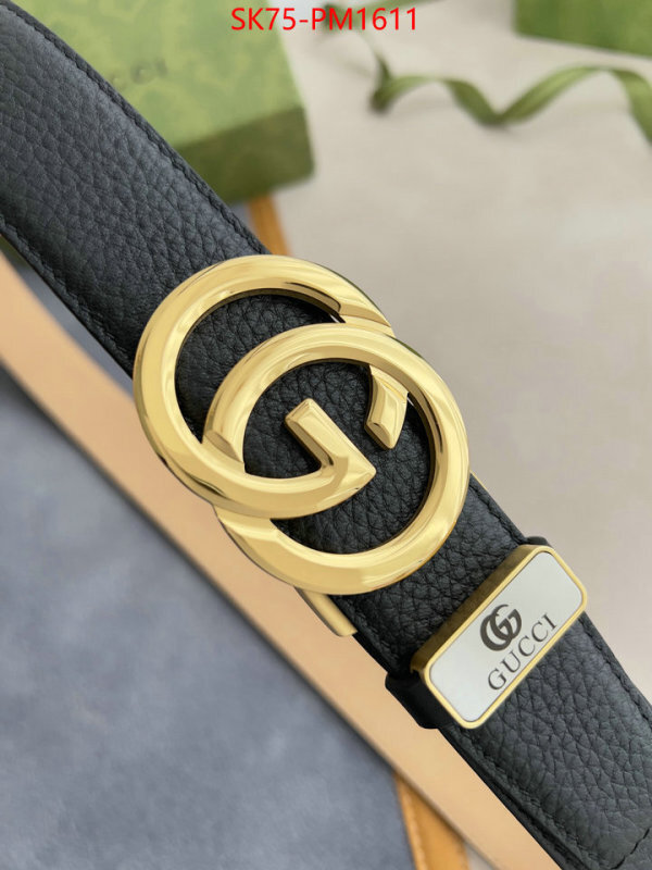 Belts-Gucci fashion ID: PM1611 $: 75USD