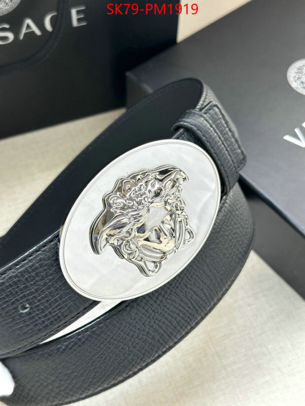 Belts-Versace cheap replica designer ID: PM1919 $: 79USD