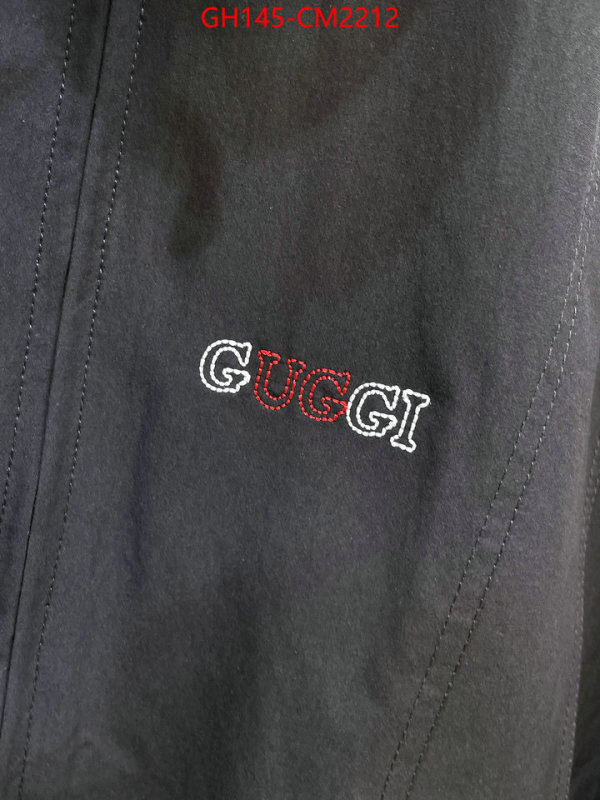 Clothing-Gucci where should i buy replica ID: CM2212 $: 145USD
