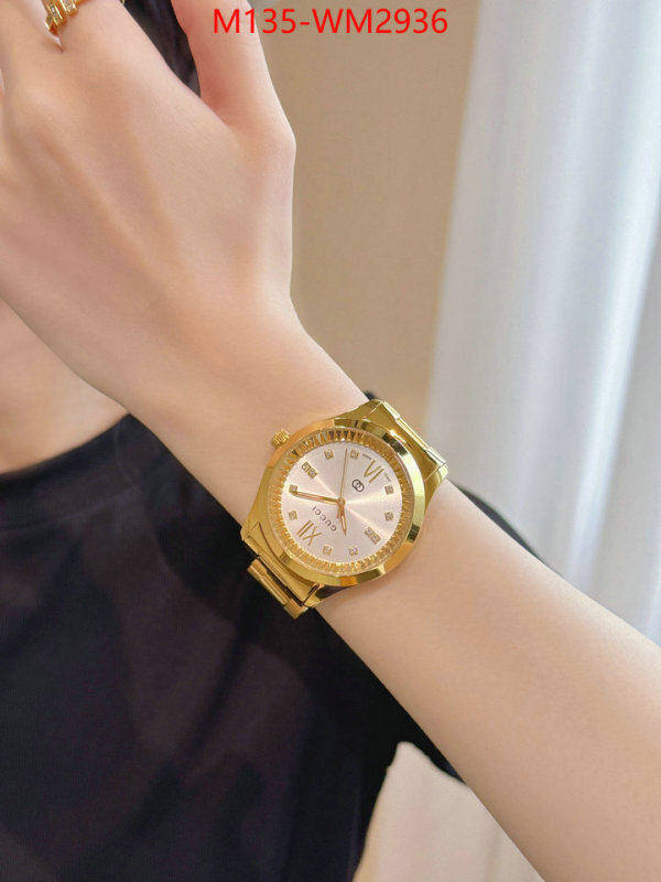 Watch(4A)-Gucci what best replica sellers ID: WM2936 $: 135USD-shoes yupoo Watch(4A)-Gucci what best replica sellers ID: WM2936 $: 135USD