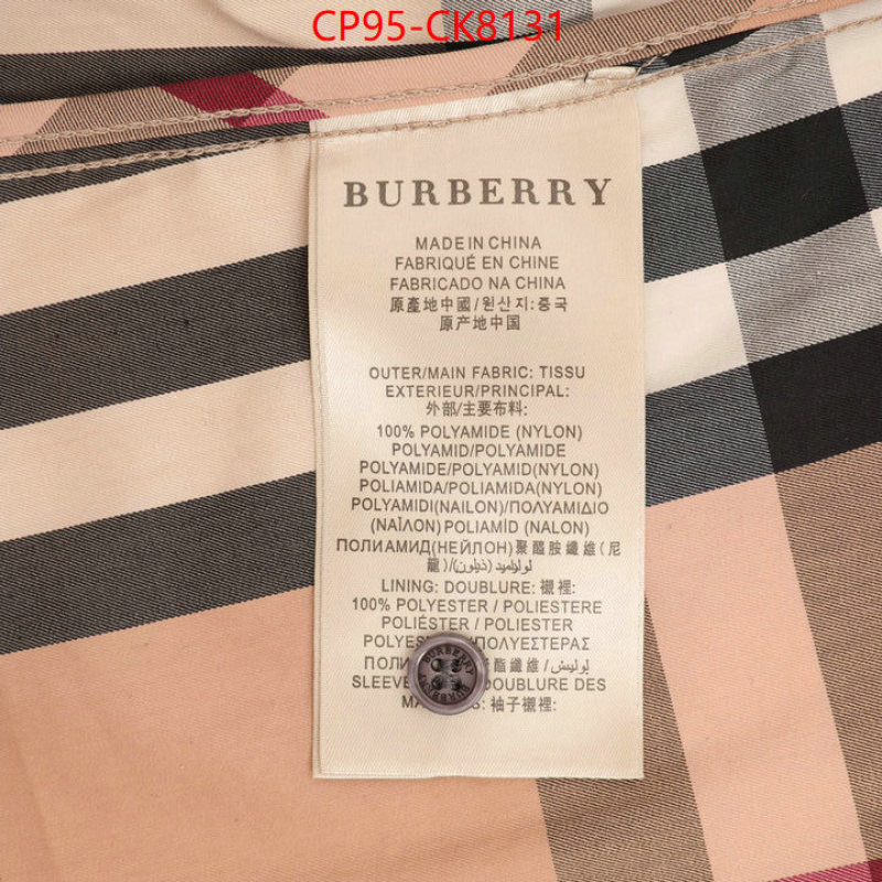Clothing-Burberry high quality 1:1 replica ID: CK8131 $: 95USD