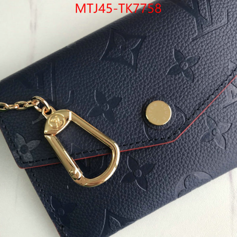 LV Bags(4A)-Wallet best wholesale replica ID: TK7758 $: 45USD,