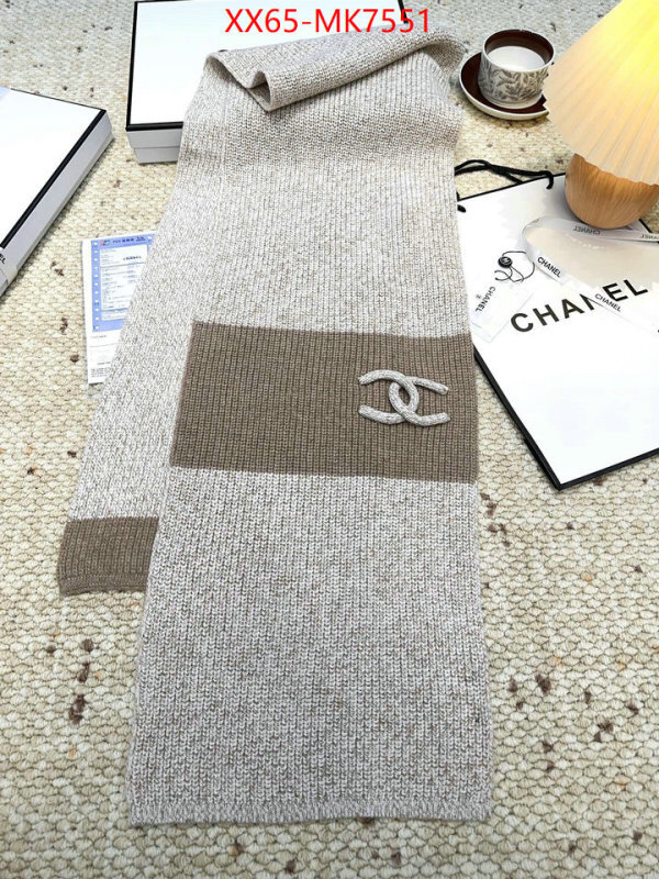 Scarf-Chanel wholesale replica shop ID: MK7551 $: 65USD