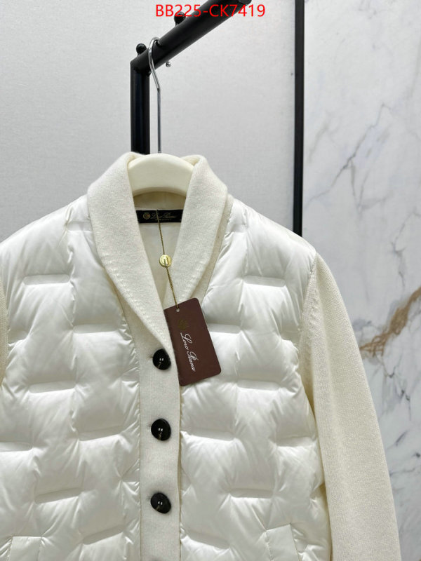 Down jacket Women-Loro Piana best replica new style ID: CK7419 $: 225USD