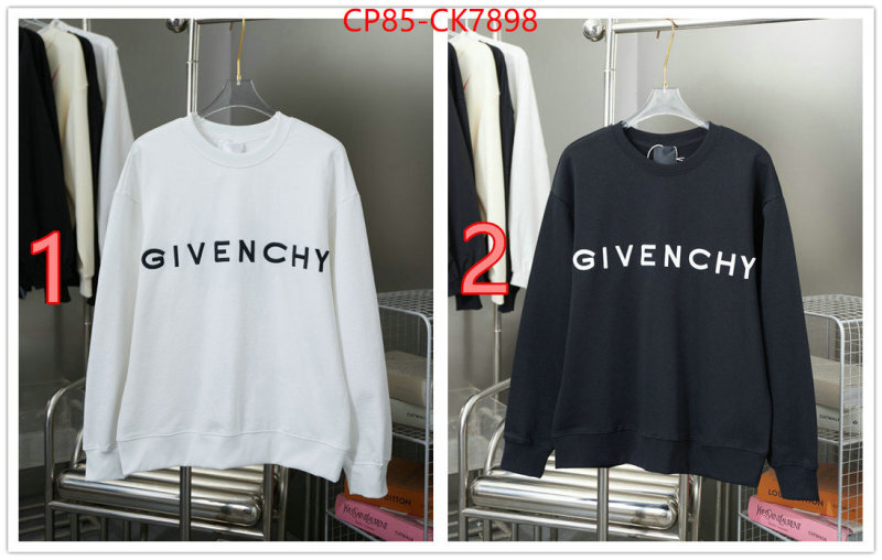 Clothing-Givenchy where could you find a great quality designer ID: CK7898 $: 85USD