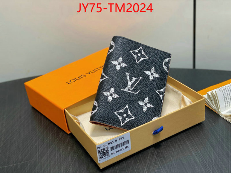 LV Bags(TOP)-Wallet cheap high quality replica ID: TM2024 $: 75USD,-shoes yupoo LV Bags(TOP)-Wallet cheap high quality replica ID: TM2024 $: 75USD,