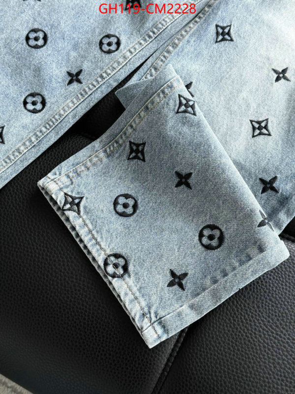 Clothing-LV luxury fashion replica designers ID: CM2228 $: 119USD
