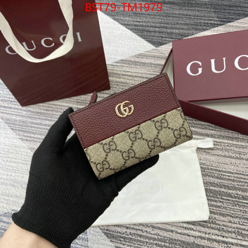 Gucci Bags(TOP)-Wallet- replica aaaaa designer ID: TM1979 $: 79USD,