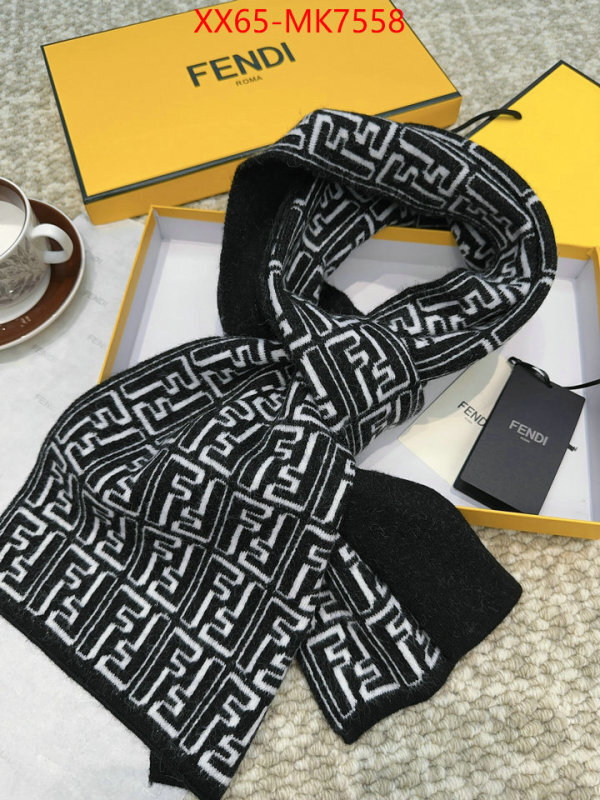 Scarf-Fendi for sale cheap now ID: MK7558 $: 65USD