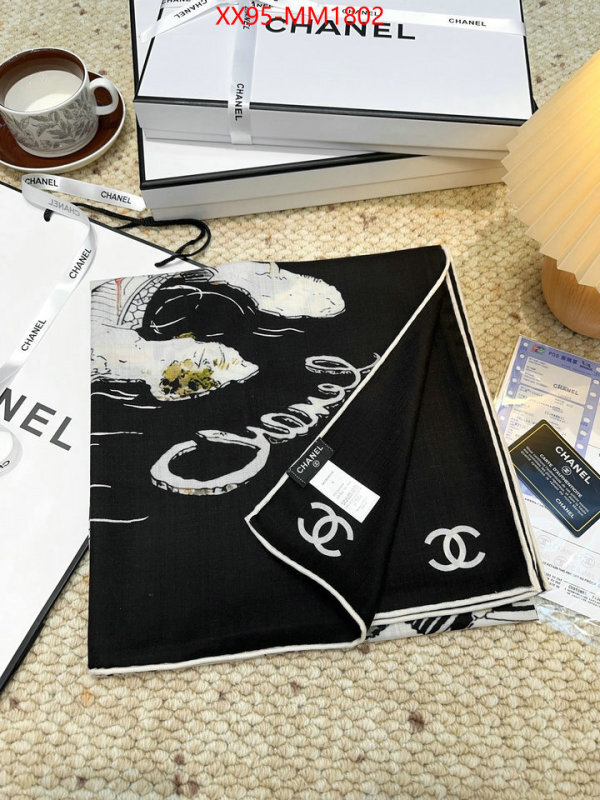 Scarf-Chanel sellers online ID: MM1802 $: 95USD
