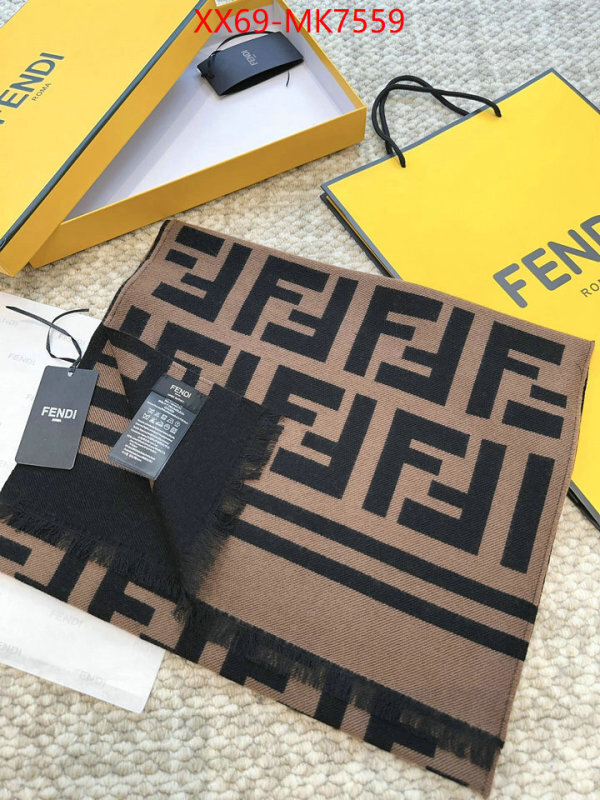 Scarf-Fendi wholesale replica shop ID: MK7559 $: 69USD