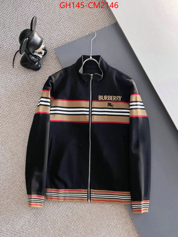 Clothing-Burberry replcia cheap ID: CM2146 $: 145USD