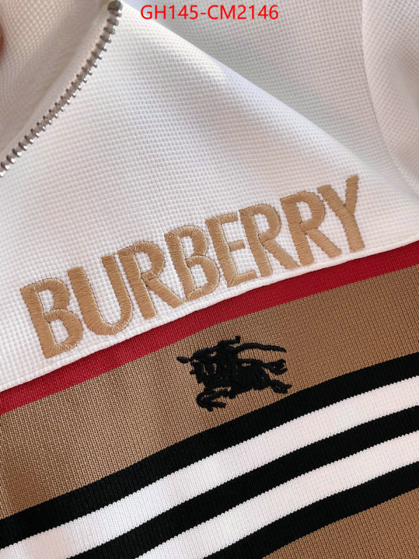 Clothing-Burberry replcia cheap ID: CM2146 $: 145USD