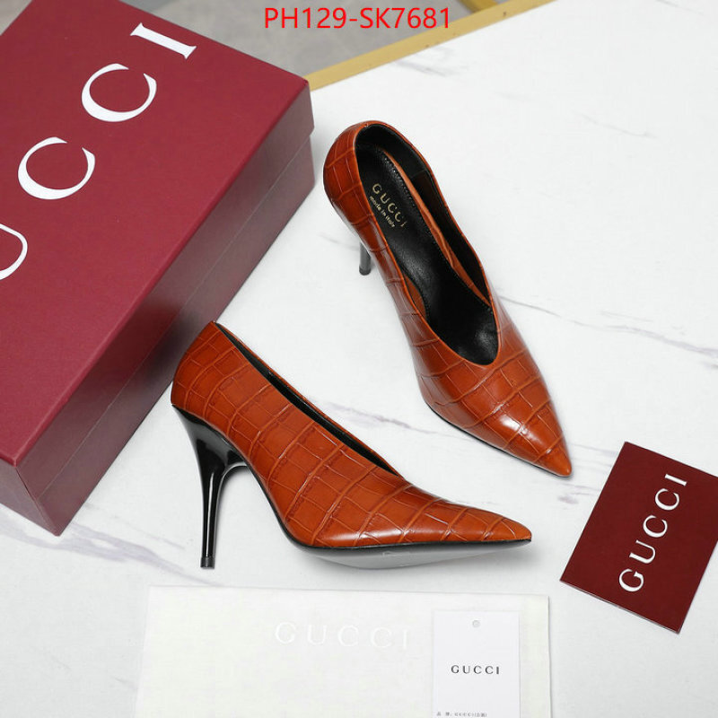 Women Shoes-Gucci shop designer replica ID: SK7681 $: 129USD