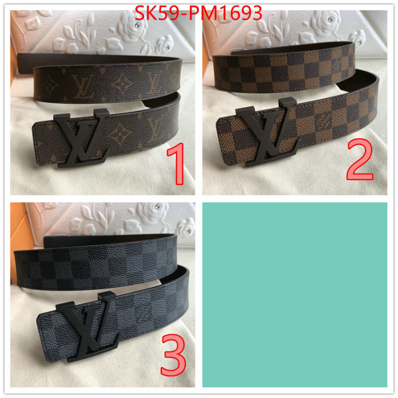 Belts-LV shop cheap high quality 1:1 replica ID: PM1693 $: 59USD