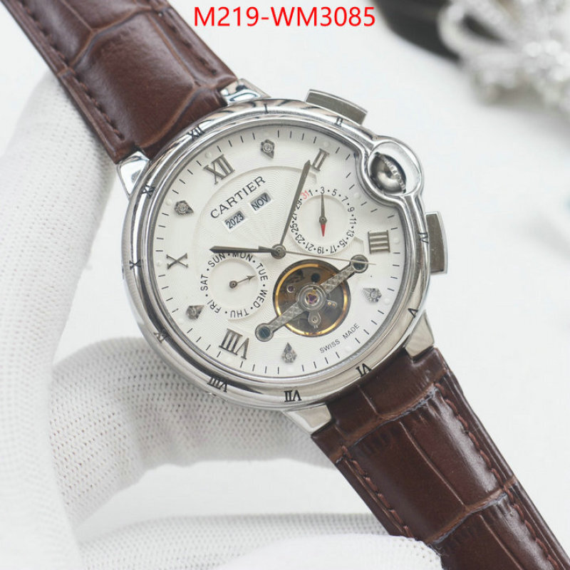 Watch(TOP)-Cartier 1:1 clone ID: WM3085 $: 219USD
