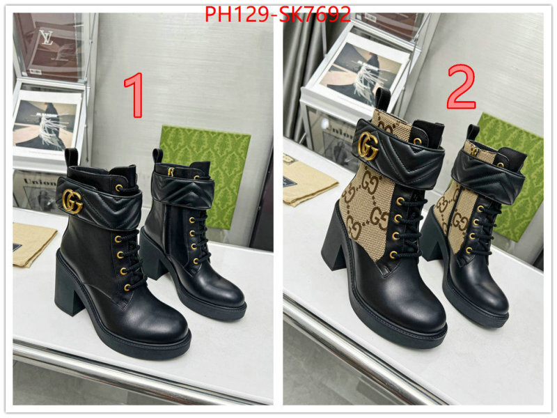 Women Shoes-Gucci where to buy replicas ID: SK7692 $: 129USD