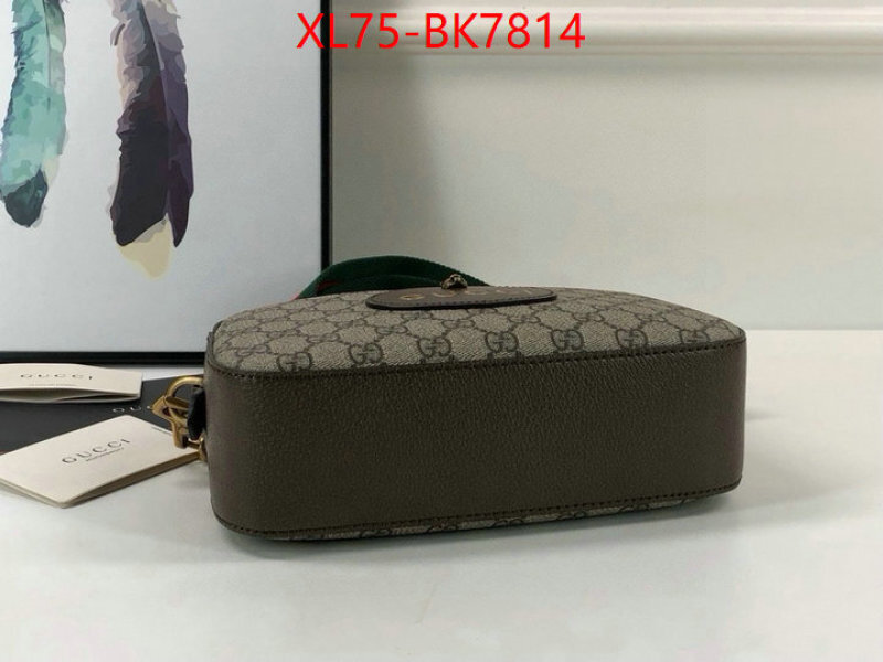 Gucci Bags(4A)-Crossbody- sell online luxury designer ID: BK7814 $: 75USD,