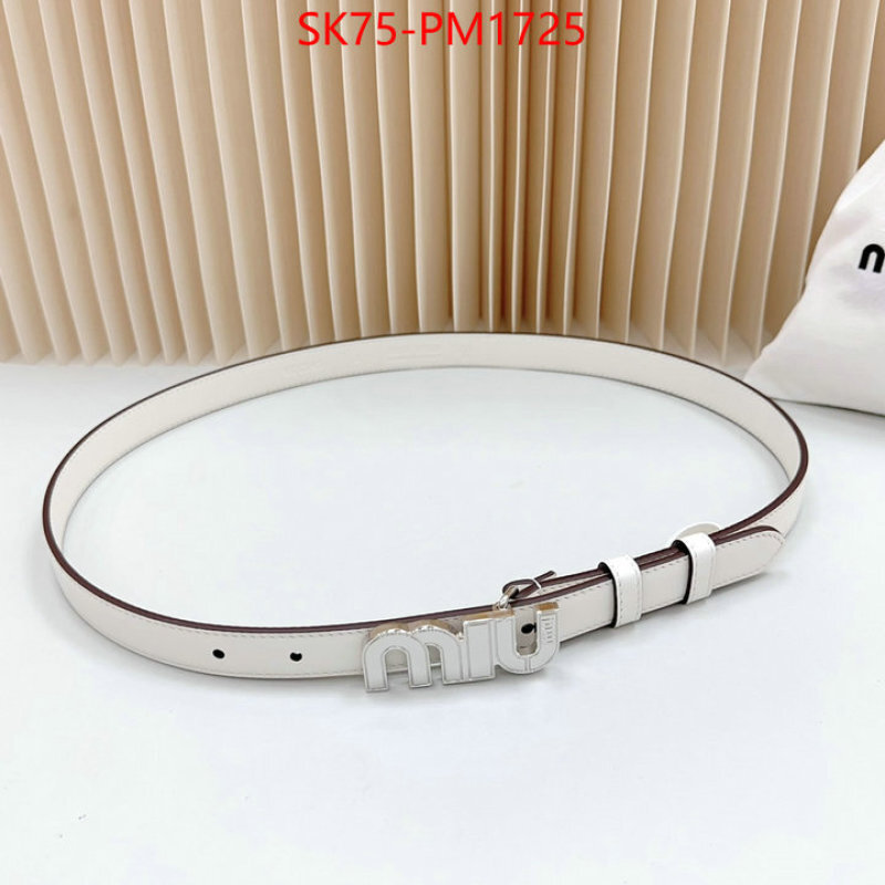 Belts-MIU MIU buy the best high quality replica ID: PM1725 $: 75USD