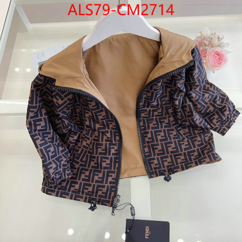 Kids clothing-Fendi perfect quality designer replica ID: CM2714 $: 79USD