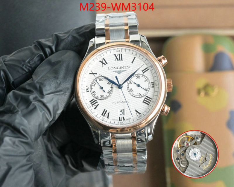 Watch(TOP)-Longines hot sale ID: WM3104 $: 239USD-shoes yupoo Watch(TOP)-Longines hot sale ID: WM3104 $: 239USD