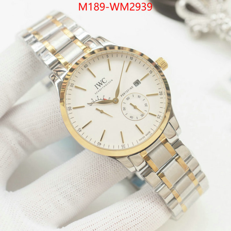 Watch(4A)-IWC buy aaaaa cheap ID: WM2939 $: 189USD-shoes yupoo Watch(4A)-IWC buy aaaaa cheap ID: WM2939 $: 189USD