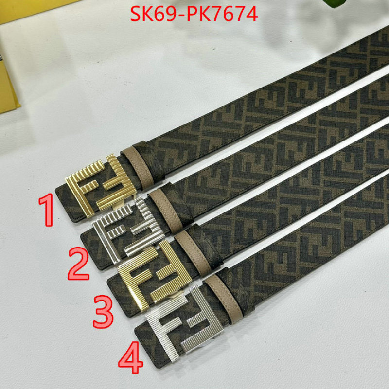 Belts-Fendi replica for cheap ID: PK7674 $: 69USD