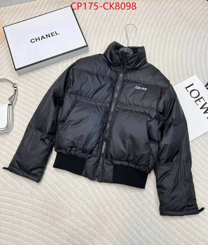 Down jacket Women-Celine best wholesale replica ID: CK8098 $: 175USD-shoes yupoo Down jacket Women-Celine best wholesale replica ID: CK8098 $: 175USD