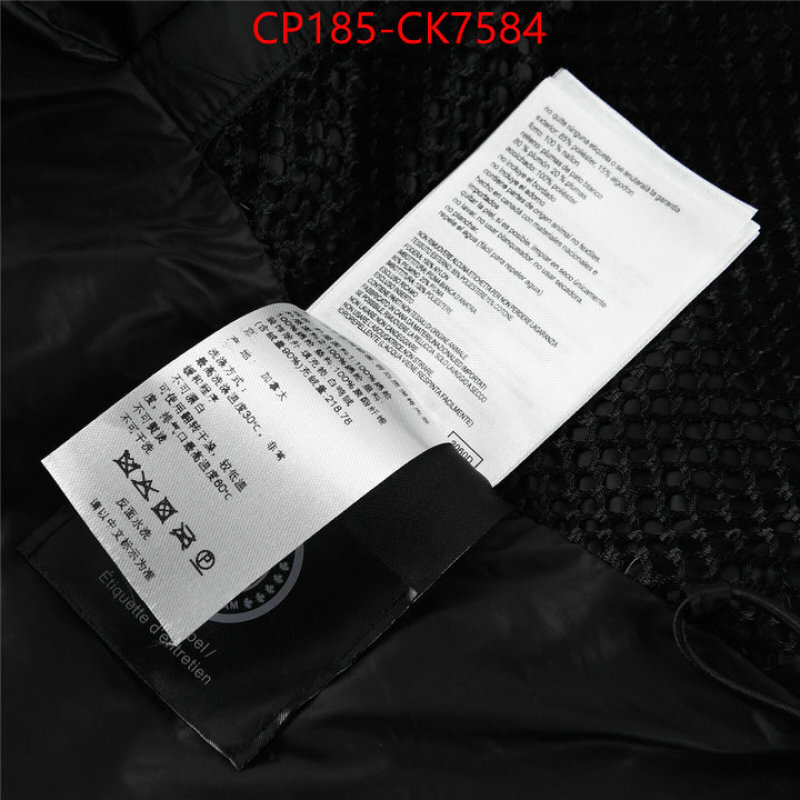 Down jacket Men-Canada Goose top quality ID: CK7584 $: 185USD