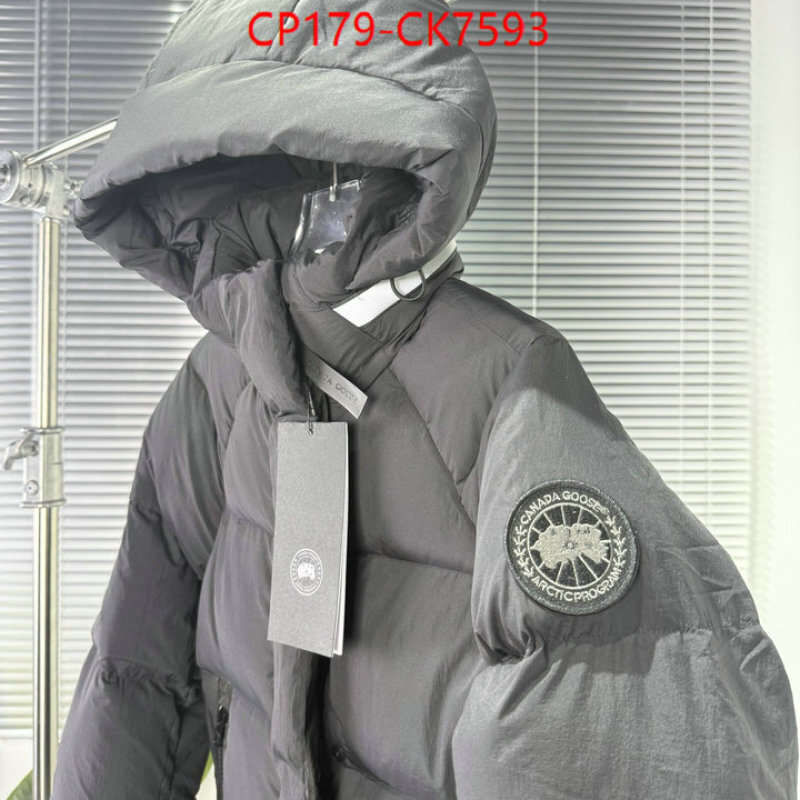 Down jacket Men-Canada Goose perfect ID: CK7593 $: 179USD