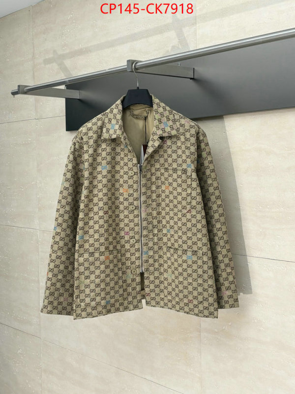 Clothing-Gucci what is a 1:1 replica ID: CK7918 $: 145USD