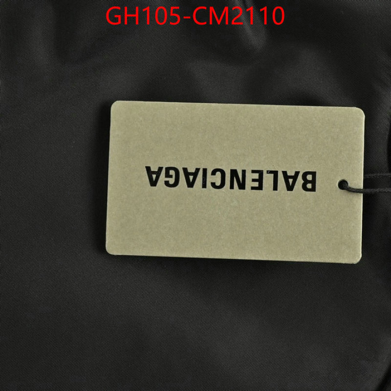 Clothing-Balenciaga 1:1 replica wholesale ID: CM2110 $: 105USD