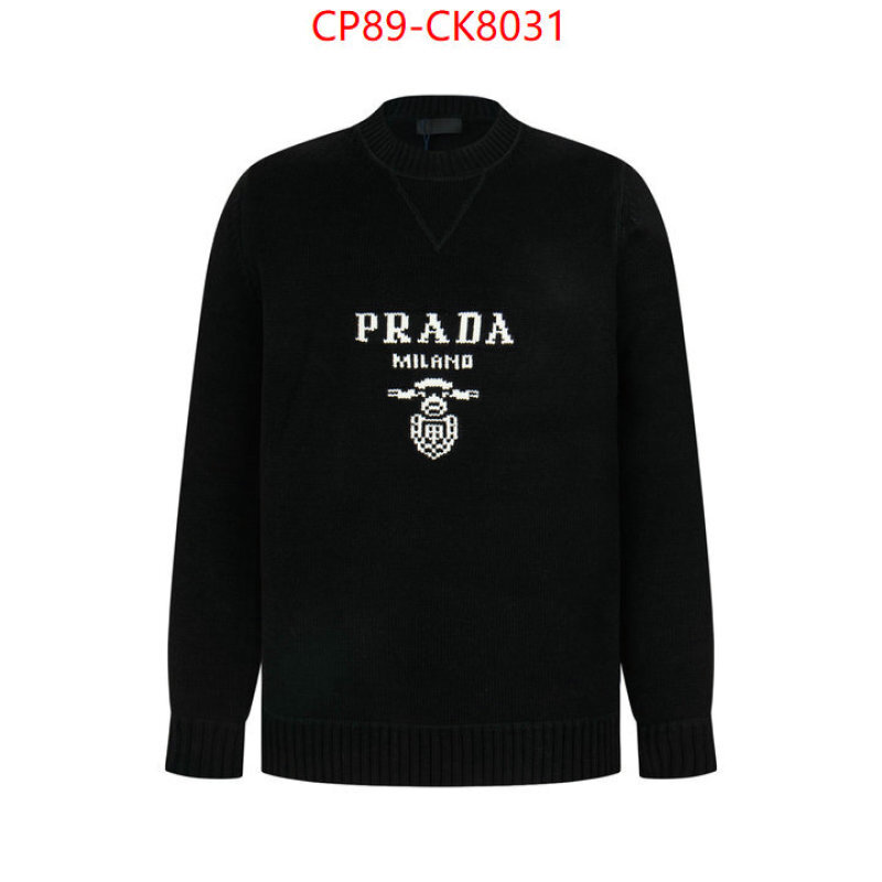Clothing-Prada best replica quality ID: CK8031 $: 89USD